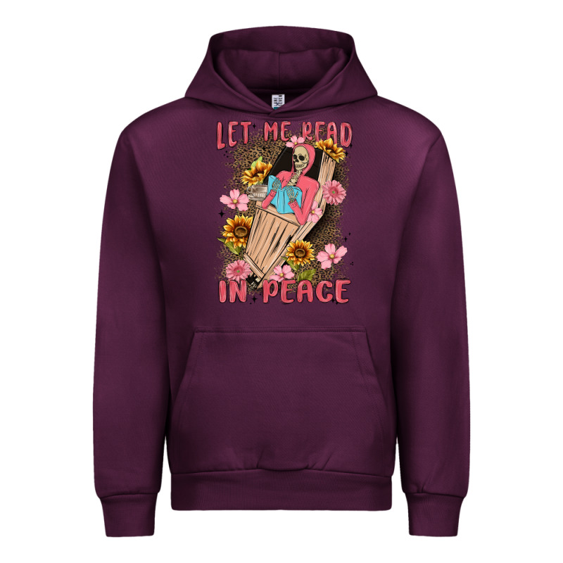 Let Me Read In Peace Urban Hoodie by MaliasSmallBusiness | Teevron