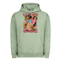 Pigment Oil Green let me read in peace Urban Hoodie - MaliasSmallBusiness