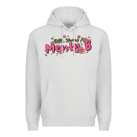 Dove Grey having a menty b, cute and trendy Premium Hoodie - MaliasSmallBusiness