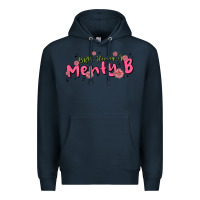 Navy having a menty b, cute and trendy Premium Hoodie - MaliasSmallBusiness