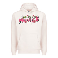 Pale Pink having a menty b, cute and trendy Premium Hoodie - MaliasSmallBusiness