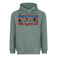 Sage remember our fallen who gave all Heavyweight Hoodie - JahusDesignShop