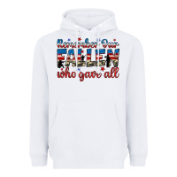 White remember our fallen who gave all Heavyweight Hoodie - JahusDesignShop