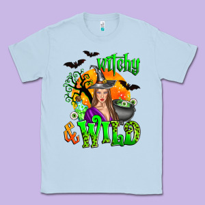 Witchy And Wild Classic Tee Designed By Zillion Design Studio