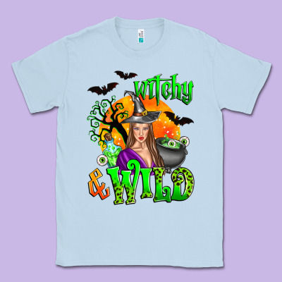 Witchy And Wild Classic Tee Designed By Zillion Design Studio