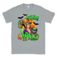 Heather Grey witchy and wild Classic Tee - Zillion Design Studio