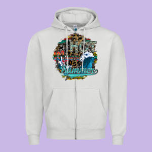 Hot Mom Summer Zipper Hoodie Designed By Sublimationcraftshop