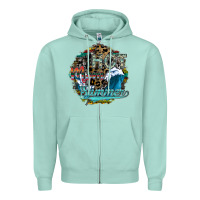 Seafoam hot mom summer Zipper Hoodie - SublimationCraftShop