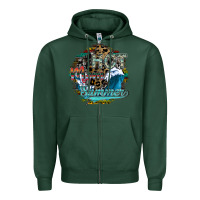 Sports Green hot mom summer Zipper Hoodie - SublimationCraftShop