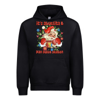 Black its abuelita and pan dulce season mexican santa Urban Hoodie - MaliasSmallBusiness