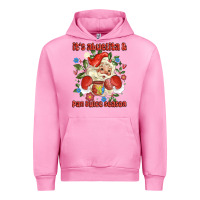 Fuchsia Pink its abuelita and pan dulce season mexican santa Urban Hoodie - MaliasSmallBusiness