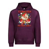 Mauve Wine its abuelita and pan dulce season mexican santa Urban Hoodie - MaliasSmallBusiness