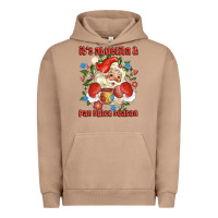 Pigment Burro its abuelita and pan dulce season mexican santa Urban Hoodie - MaliasSmallBusiness