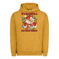 Pigment Peanut Butter its abuelita and pan dulce season mexican santa Urban Hoodie - MaliasSmallBusiness