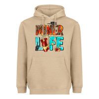 Mushroom miner life Heavyweight Hoodie - AdoDesignShop