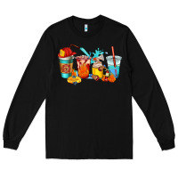 Black firefighter coffee cups Long Sleeve Tee - AdoDesignShop