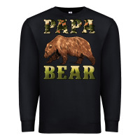 Black papa bear Premium Sweatshirt - Artiststas