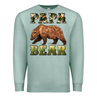 Seafoam papa bear Premium Sweatshirt - Artiststas