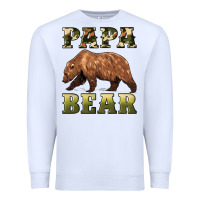 White papa bear Premium Sweatshirt - Artiststas