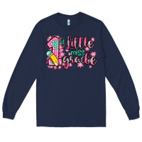 Navy little miss 1st grade Long Sleeve Tee - Zillion Design Studio