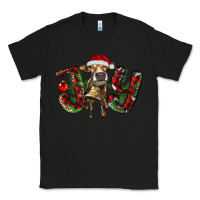 Black christmas joy with heifer Classic Tee - RanaPortraitStore