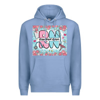 Colony Blue registered nurse rn Premium Hoodie - MaliasSmallBusiness
