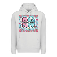 Dove Grey registered nurse rn Premium Hoodie - MaliasSmallBusiness