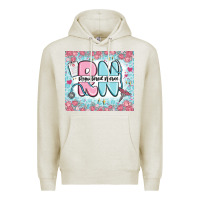 Oatmeal Heather registered nurse rn Premium Hoodie - MaliasSmallBusiness