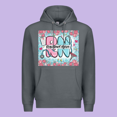 Registered Nurse Rn Premium Hoodie Designed By Maliassmallbusiness