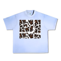 Grape Ice cowhide pattern Urban Heavy Tee - RanaPortraitStore