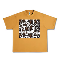 Peanut Butter cowhide pattern Urban Heavy Tee - RanaPortraitStore