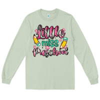 Matcha little miss preschool Long Sleeve Tee - Zillion Design Studio