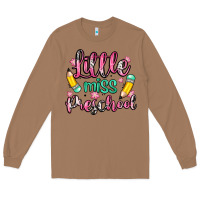 Toasted Coconut little miss preschool Long Sleeve Tee - Zillion Design Studio