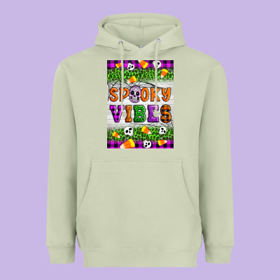 Halloween Spooky Vibes Heavyweight Hoodie Designed By Artiststas