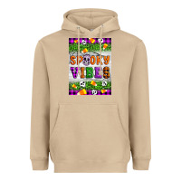 Mushroom Halloween Spooky Vibes Heavyweight Hoodie - Artiststas