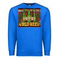 True Royal cold beer with beer bottles Premium Sweatshirt - AdoDesignShop