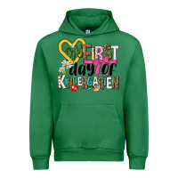 Emerald my first day of kindergarten Urban Hoodie - NancyCooperArtShop