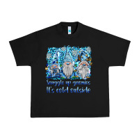 Black snuggle up gnomies it's coll outside Urban Heavy Tee - BarkalooDesign