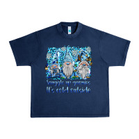 Navy snuggle up gnomies it's coll outside Urban Heavy Tee - BarkalooDesign