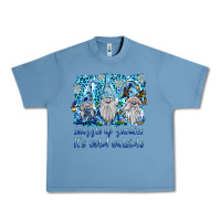Pebble Blue snuggle up gnomies it's coll outside Urban Heavy Tee - BarkalooDesign
