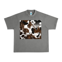 Tornado cowhide and leopard pattern Urban Heavy Tee - RanaPortraitStore