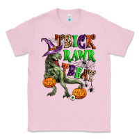 Bubblegum Pink trick rawr treat Classic Tee - Zillion Design Studio