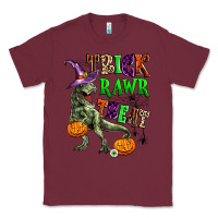 Burgundy trick rawr treat Classic Tee - Zillion Design Studio
