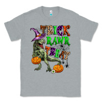 Heather Grey trick rawr treat Classic Tee - Zillion Design Studio