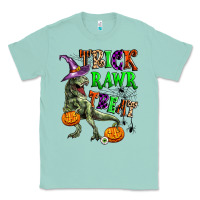 Seafoam trick rawr treat Classic Tee - Zillion Design Studio