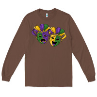 Chestnut mardi gras mask Long Sleeve Tee - RanaPortraitStore