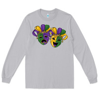 Moon Dust mardi gras mask Long Sleeve Tee - RanaPortraitStore