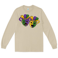 Mardi Gras Mask Long Sleeve Tee | Teevron