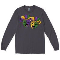 Smoke mardi gras mask Long Sleeve Tee - RanaPortraitStore