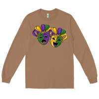Toasted Coconut mardi gras mask Long Sleeve Tee - RanaPortraitStore